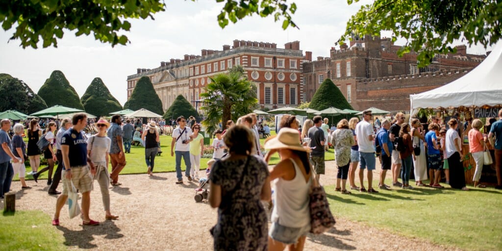 outdoor show installations UK