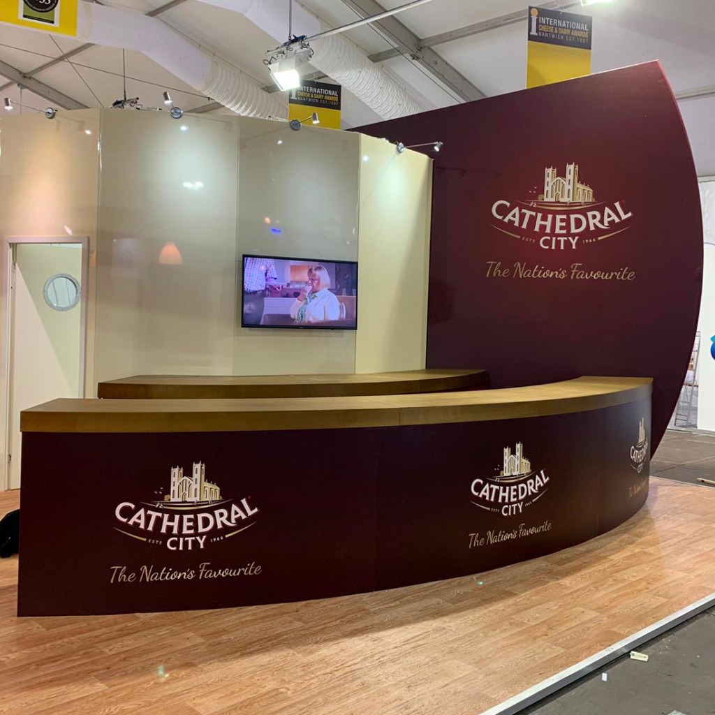 Cathedral City exhibition stand