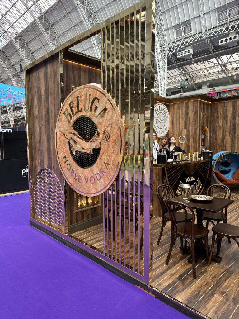 Beluga exhibition stand