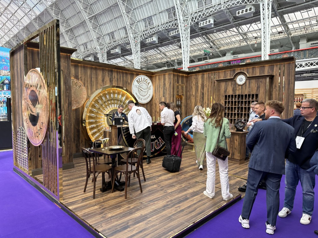 Beluga exhibition stand
