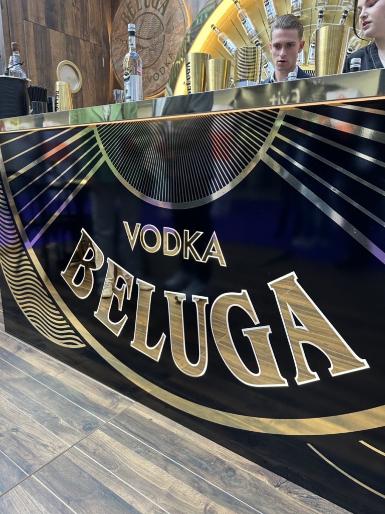 Beluga exhibition stand