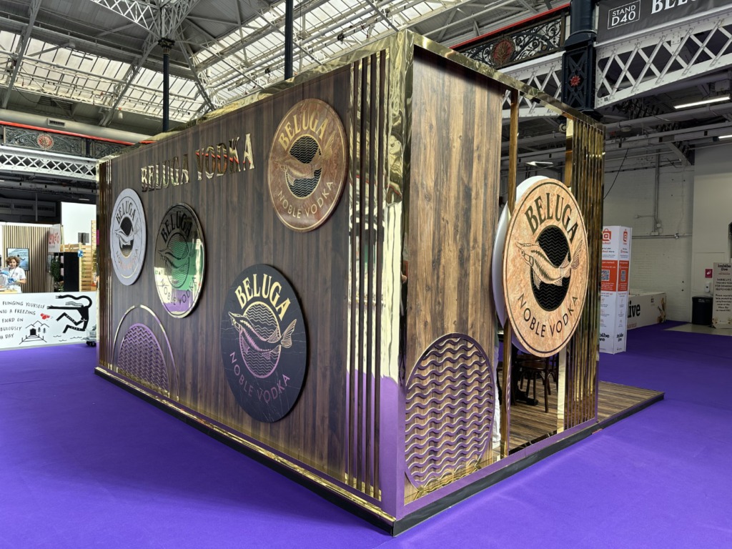 Beluga exhibition stand