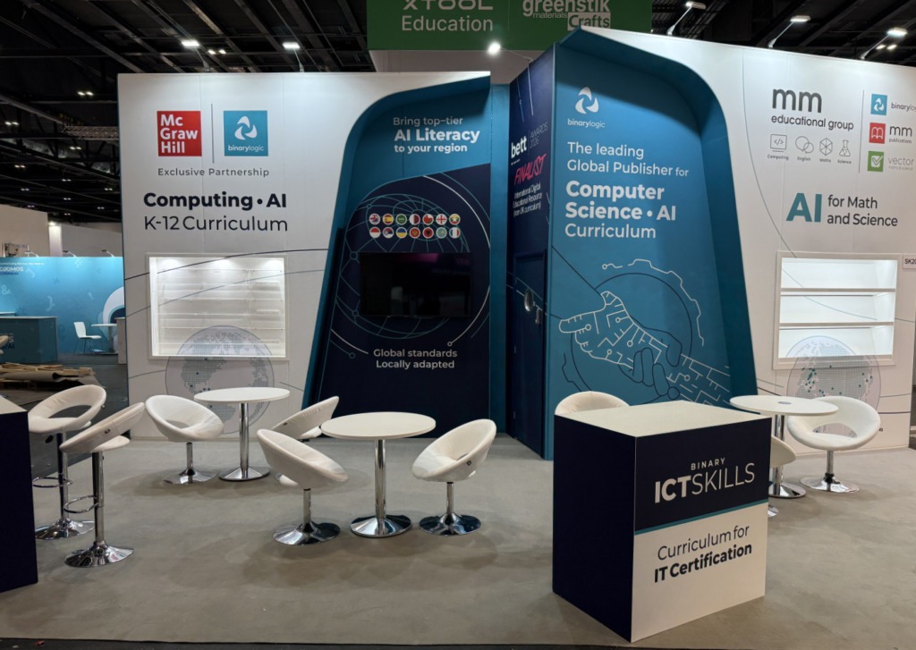 Binary Logic exhibition stand