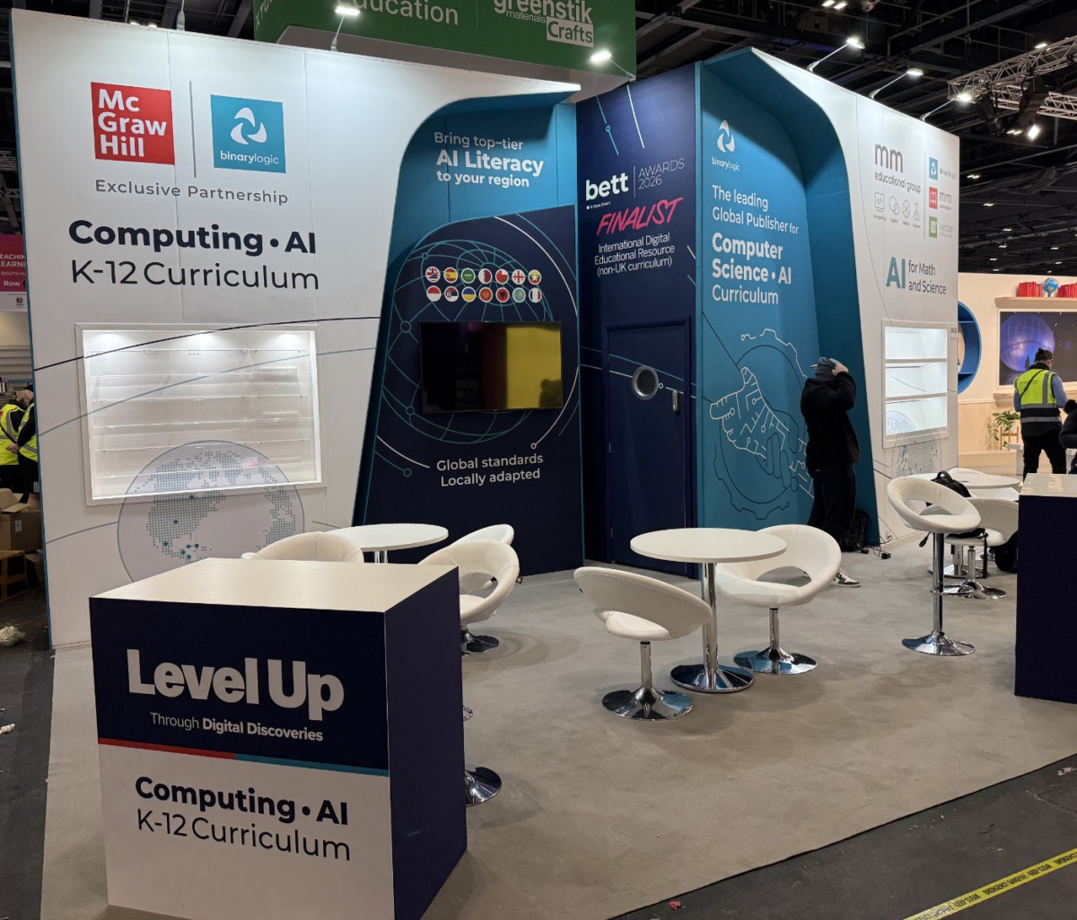 Binary Logic exhibition stand
