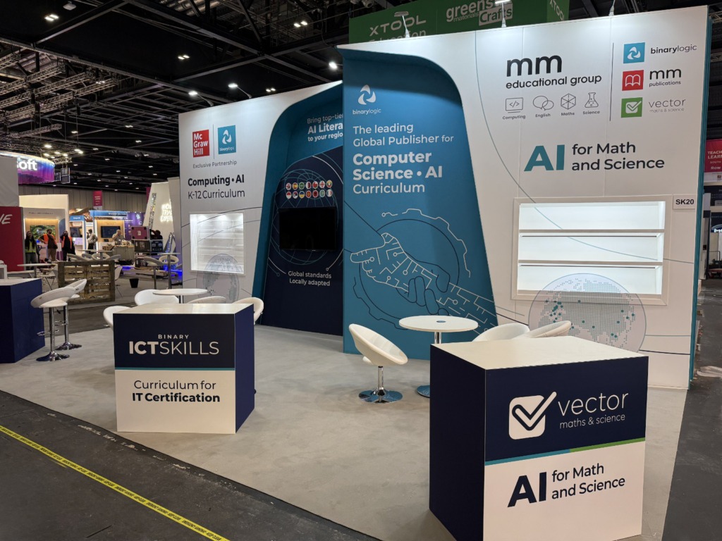 Binary Logic exhibition stand
