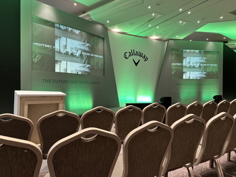 callaway exhibition stand