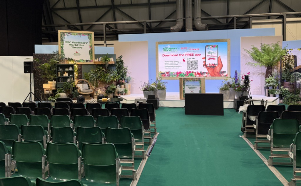 gardeners world exhibition stand