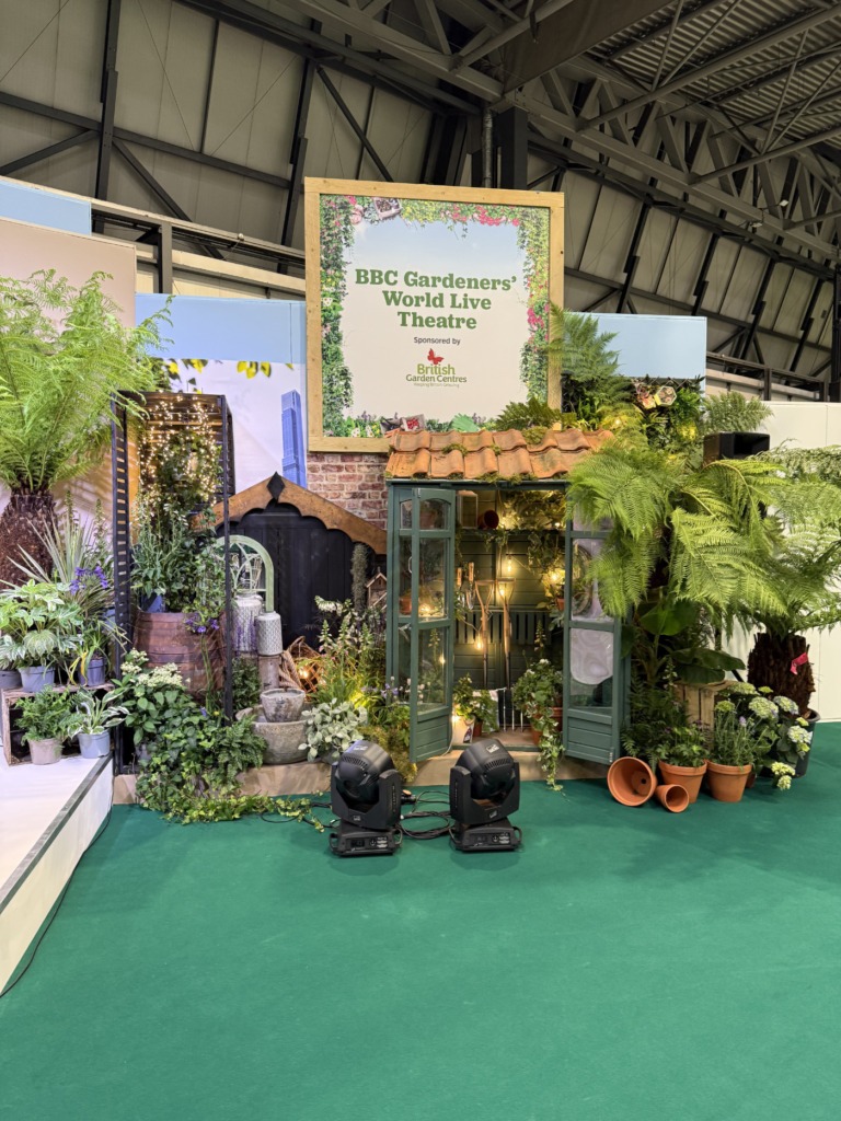 gardeners world exhibition stand