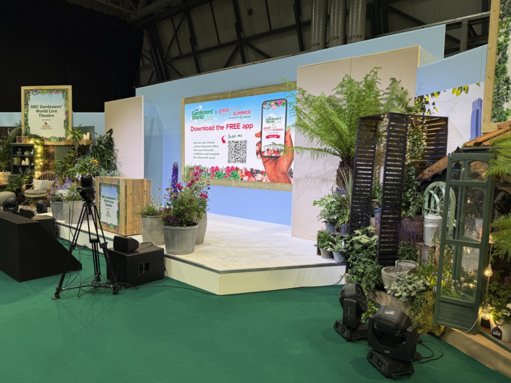 gardeners world exhibition stand