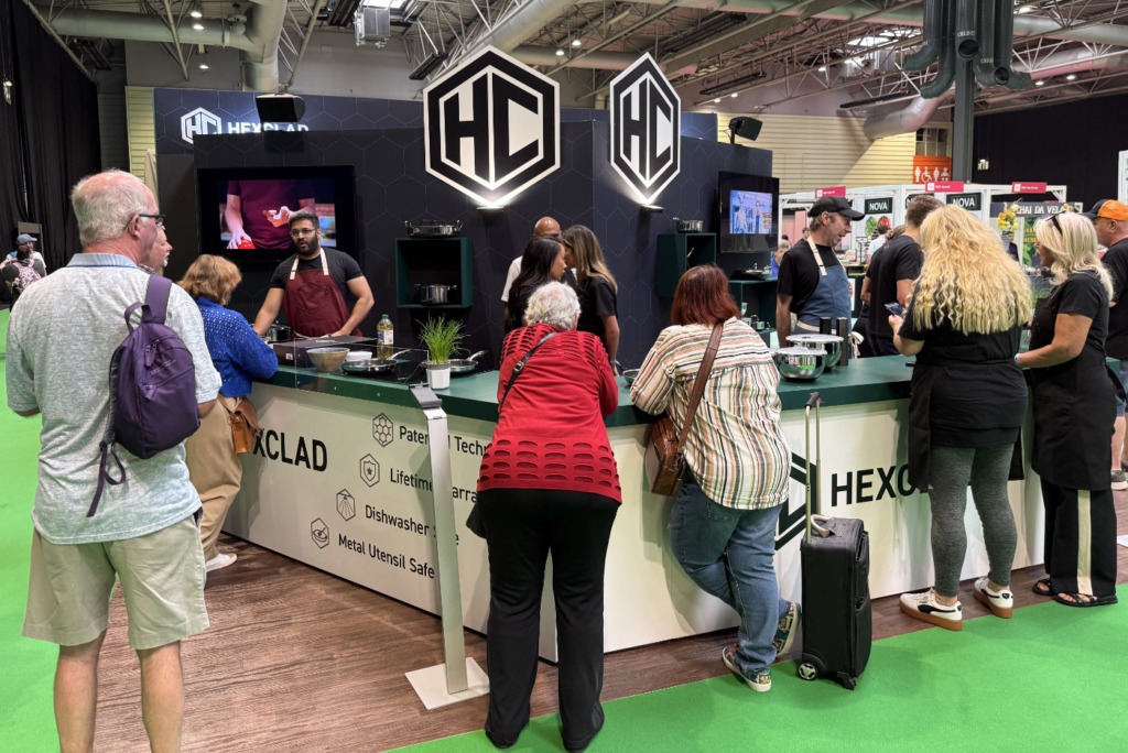 Hexclad exhibition stand design and build