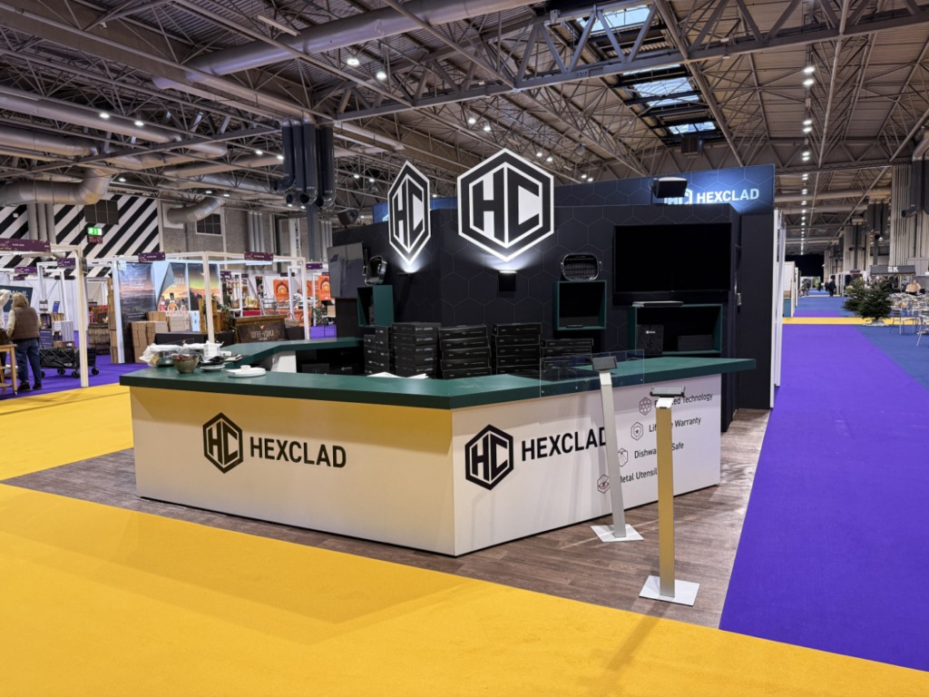 Hexclad exhibition stand design and build