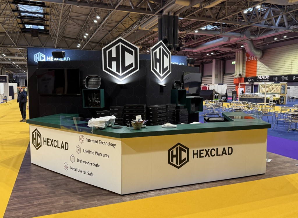 Hexclad exhibition stand design and build