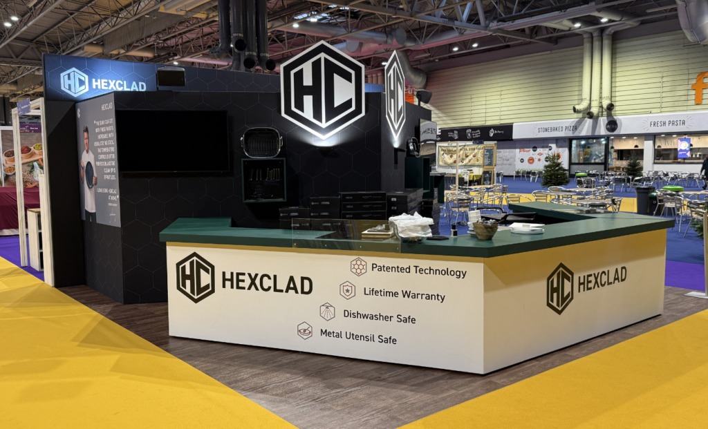 Hexclad exhibition stand design and build