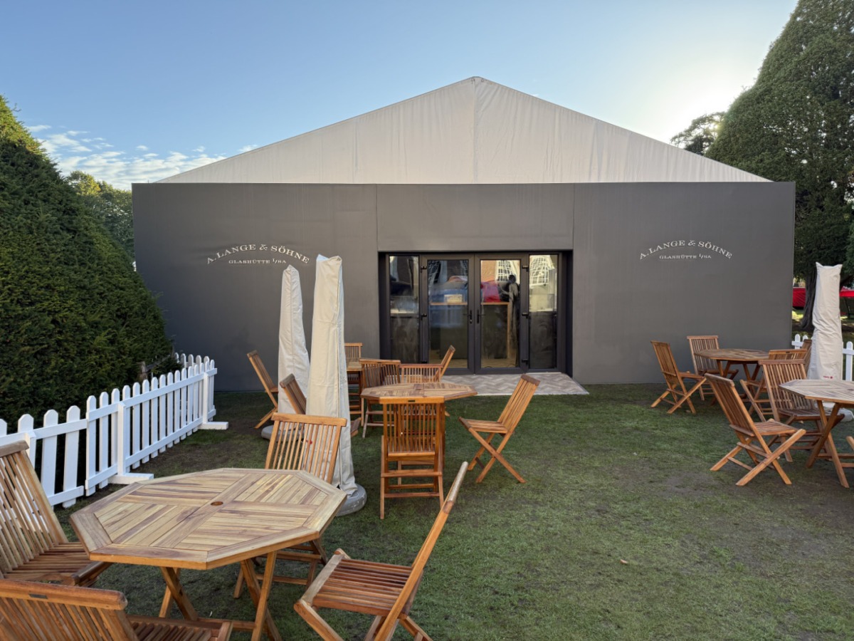 Lange & Sohne outdoor exhibition stand design