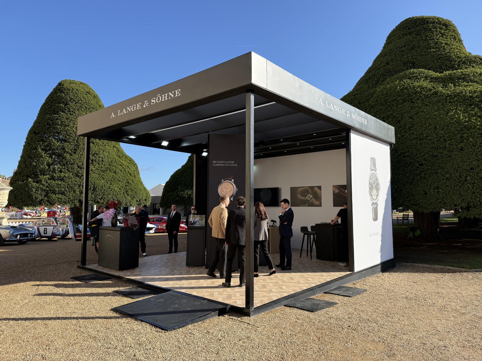 M&S exhibition stand