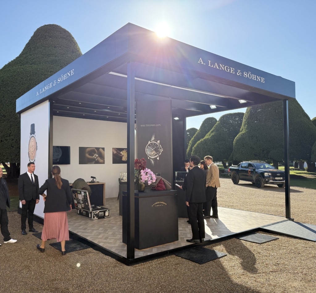 Lange & Sohne outdoor exhibition stand design
