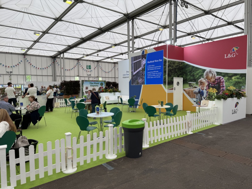 Legal & General exhibition stand design and build