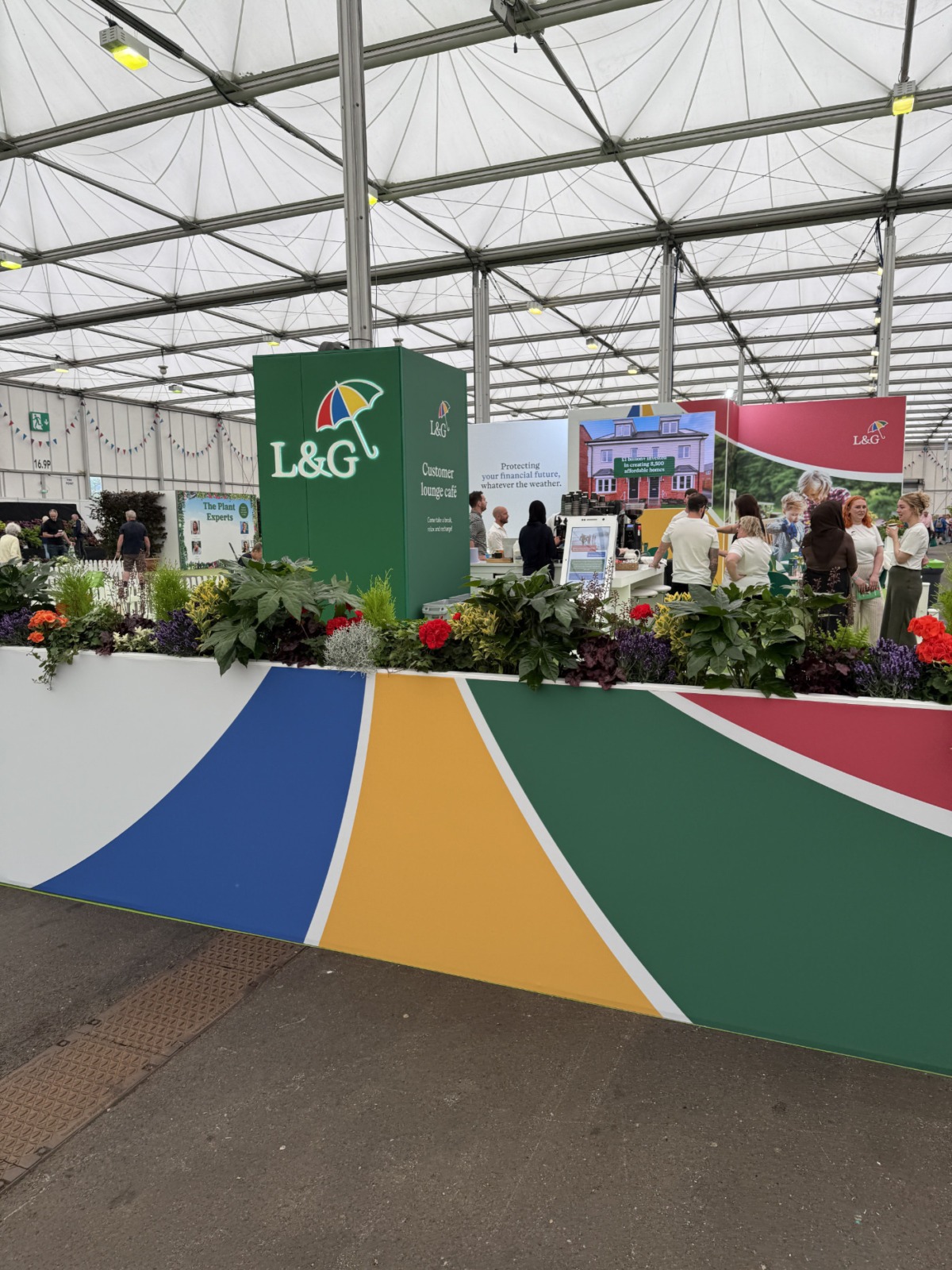 Legal & General exhibition stand design and build