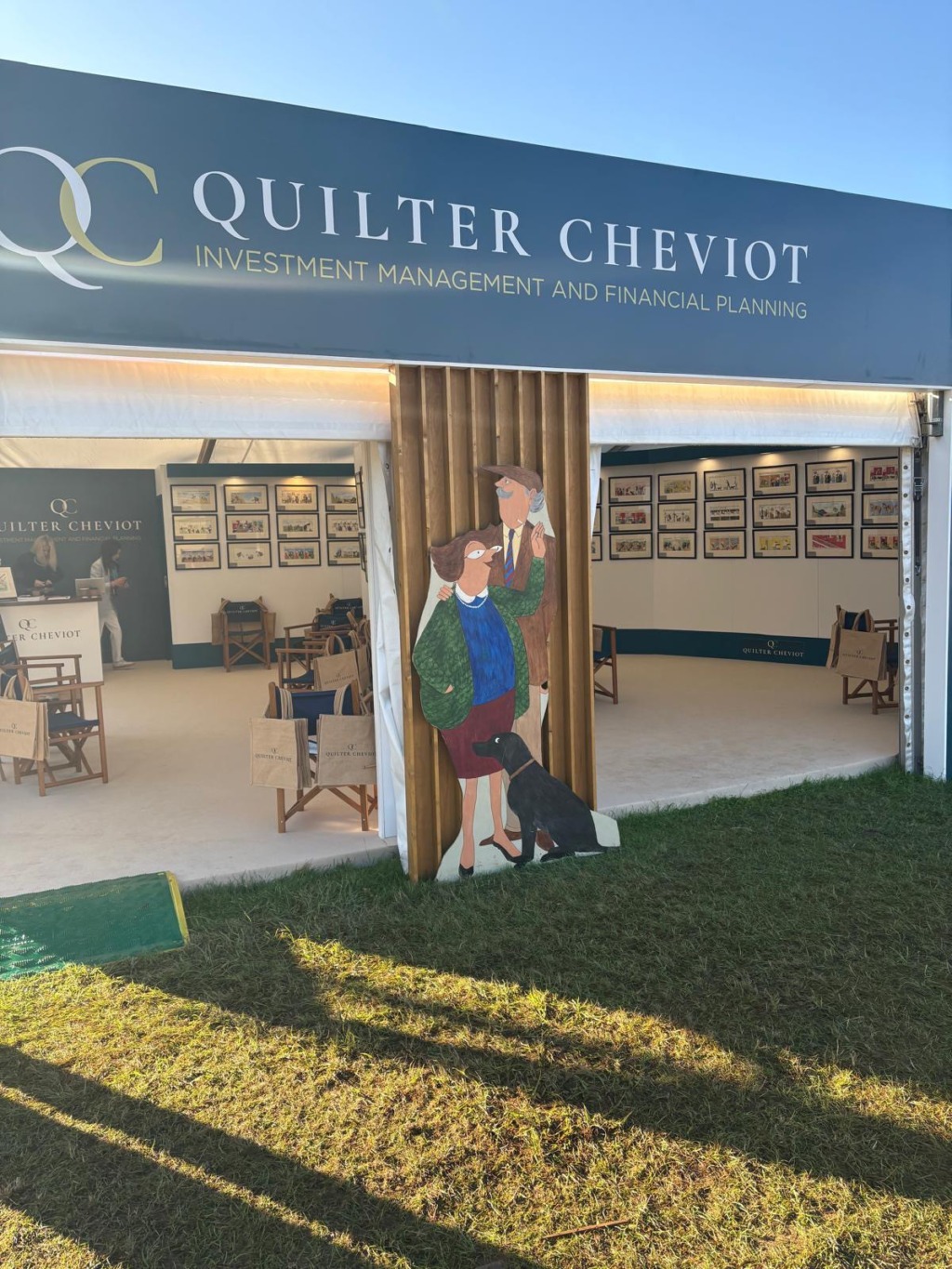 quilter cheviot exhibition stand