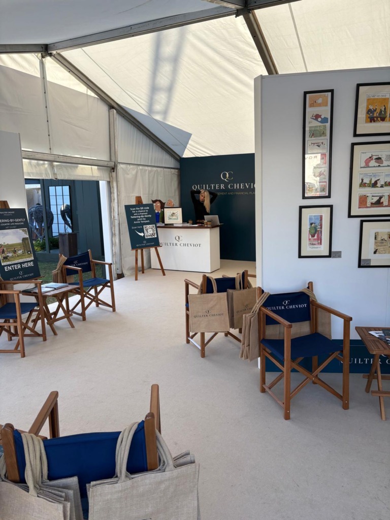 quilter cheviot exhibition stand