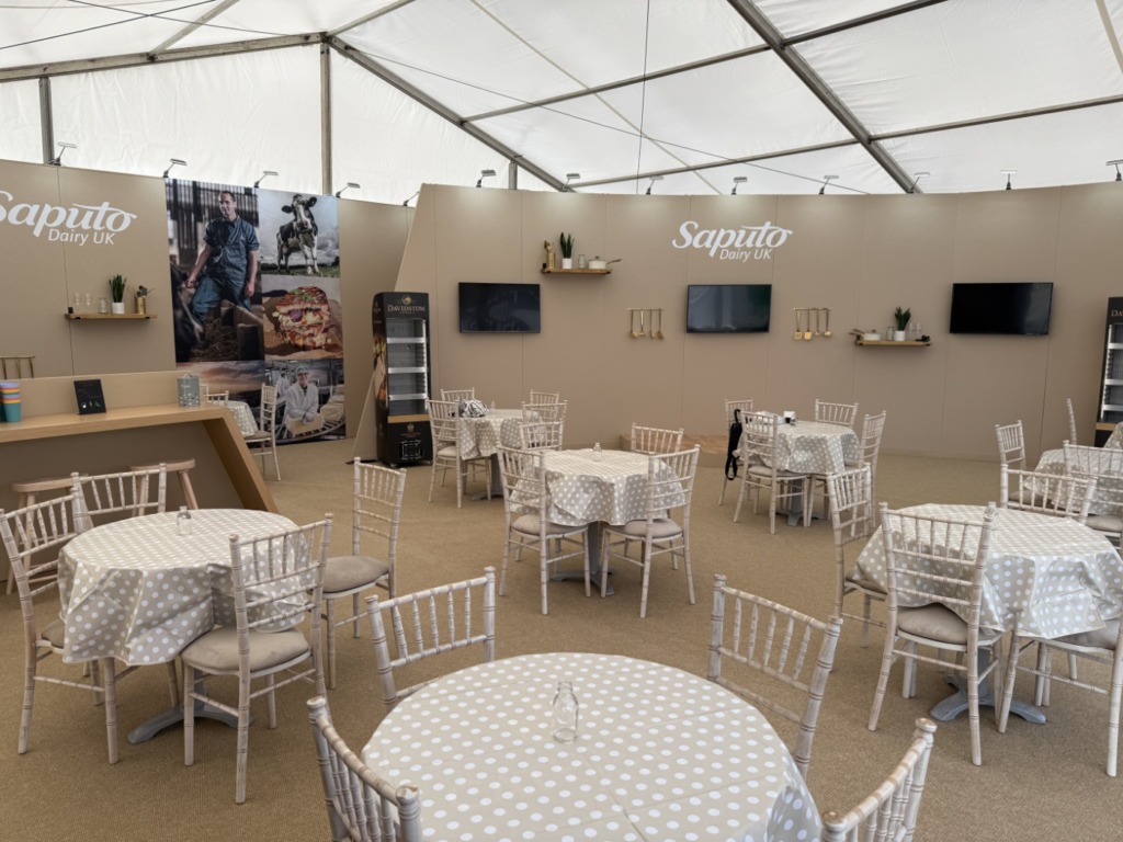 Saputo exhibition stand