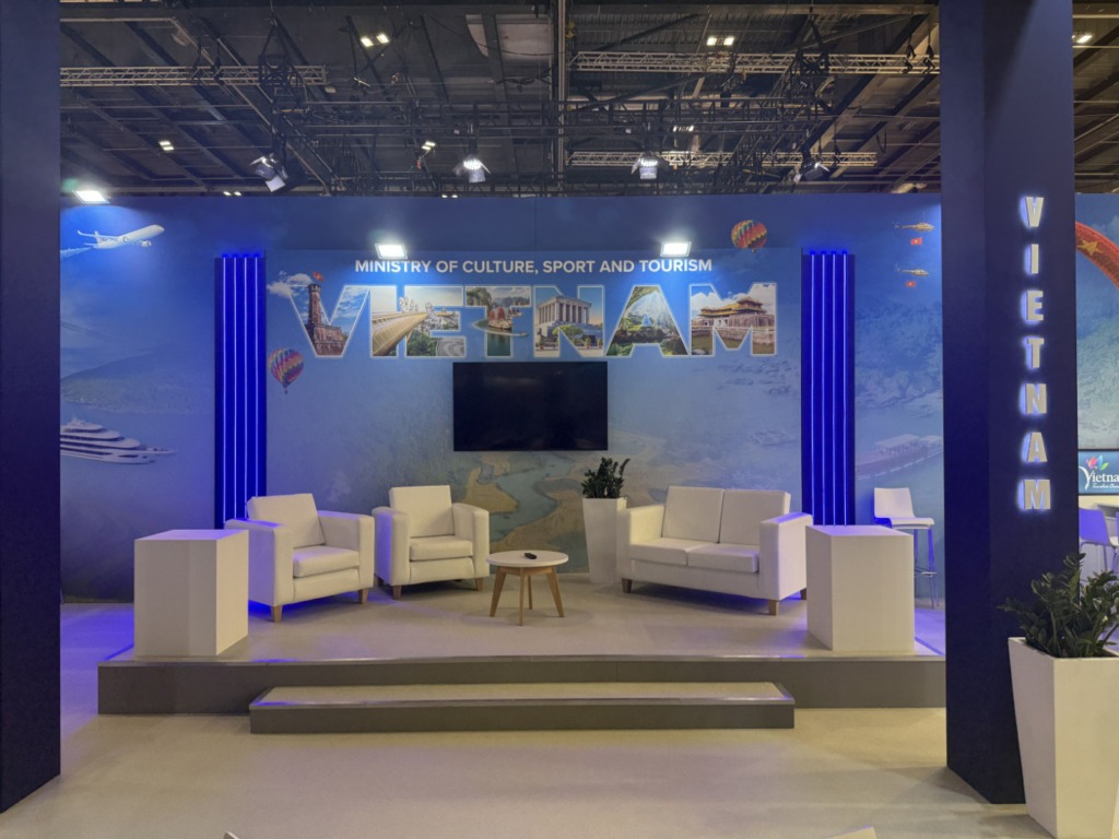 Vietnam World Travel Market exhibition stand