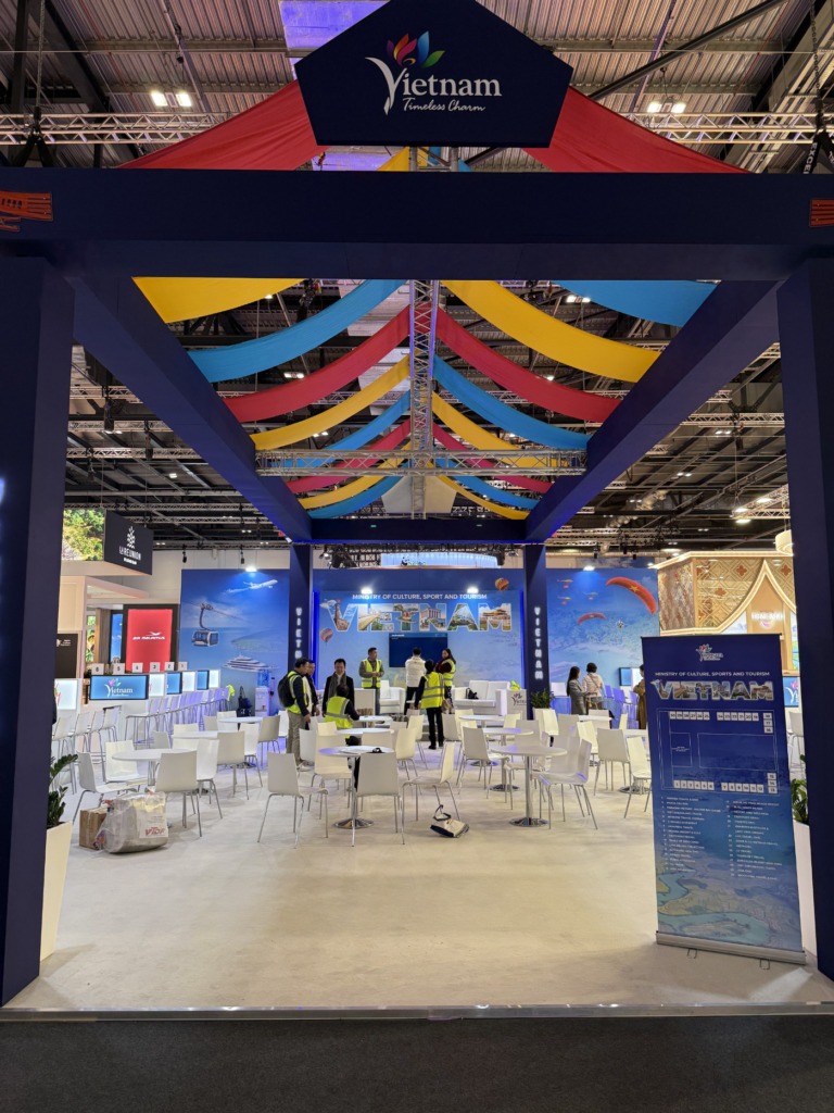 Vietnam World Travel Market exhibition stand