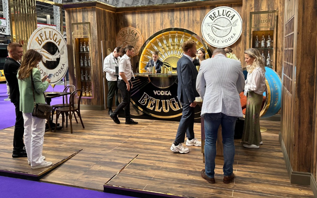 exhibition stand design food and drinks brands